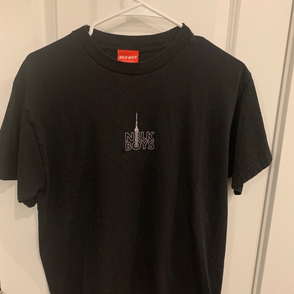 Nelk Boys CN Tower Tee Black Size Medium